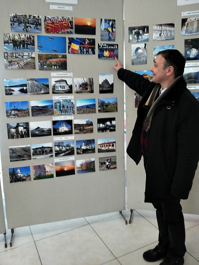 Viorel Dima, jurist in cadrul Primariei Buzau, castigatorul lunii noiembrie la concursul „Buzăul în imagini”, organizat de Centrul Județean de Cultură și Artă Buzău cu sprijinul Consiliului Județean