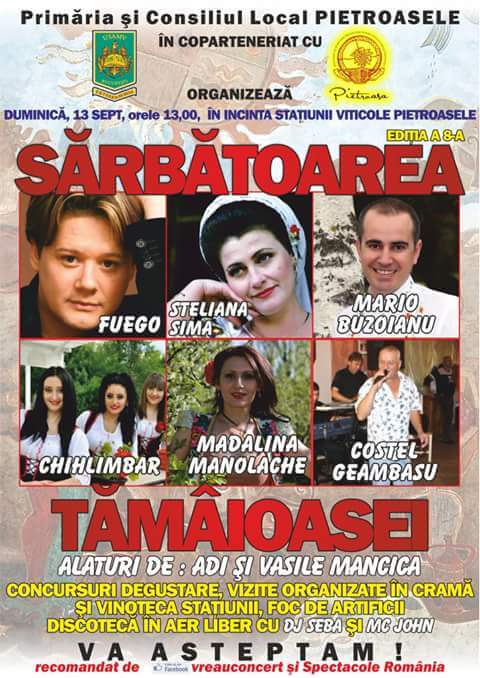 Fuego, cap de afiș la Sărbătoarea Tămâioasei de la Pietroasele