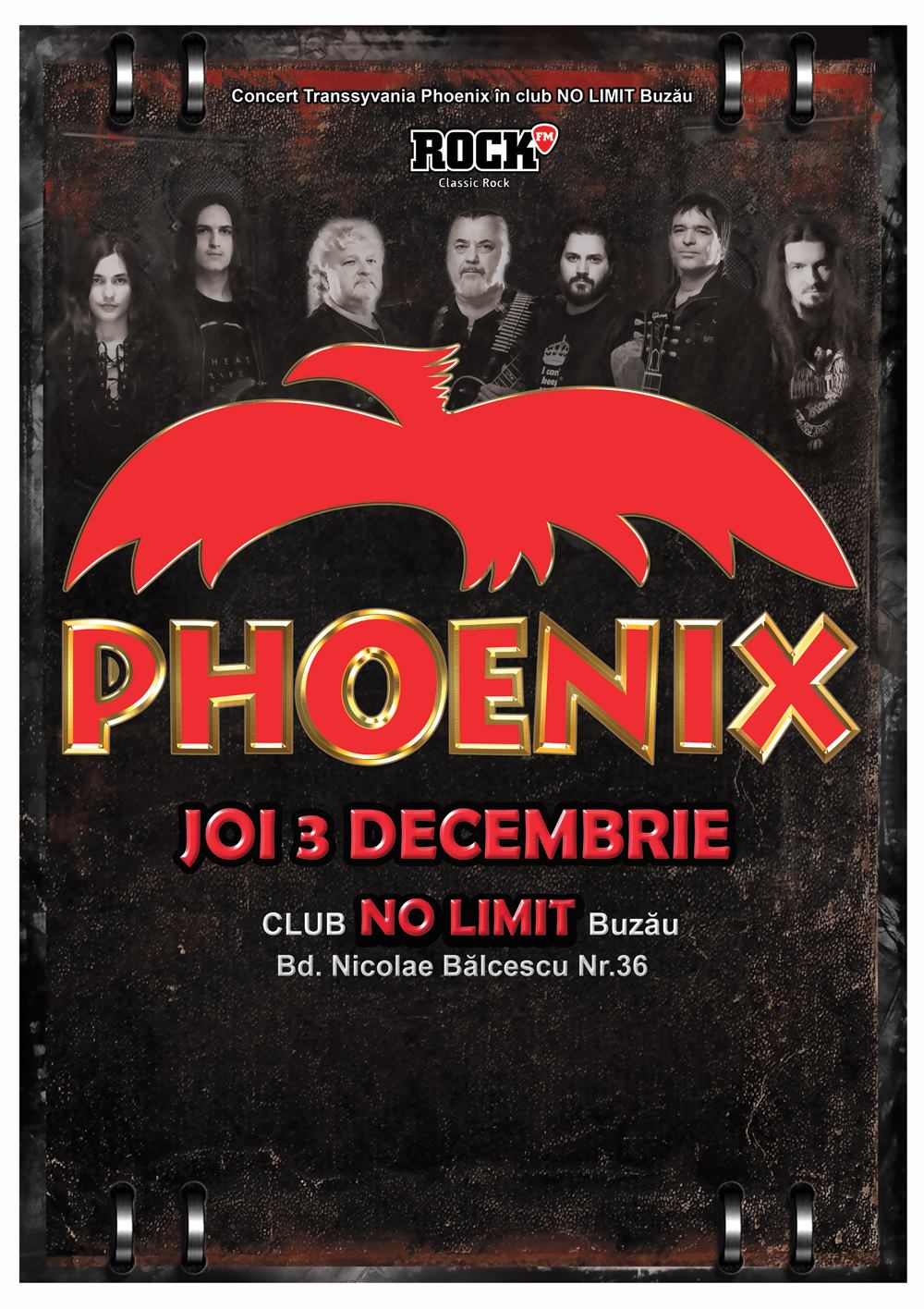 Phoenix vine la Buzău. Vezi când e programat evenimentul!