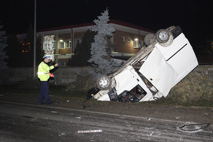 4 răniți grav într-un accident produs la ieșirea din Buzău spre Brăila