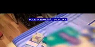 VIDEO Grupare de proxeneţi, destructurată de poliţişti