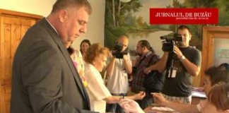 Video:Preşedintele Consiliului Judeţean Cristi Bîgiu a votat pentru schimbare şi stabilitate