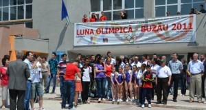 Flacara olimpica a ajuns si la Buzau