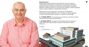 Noua maternitate se va deschide vineri