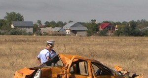 Accident grav pe E 85