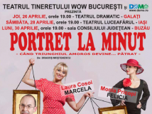 “Potret la minut” se joacă astăzi pe scena Consiliului Judeţean