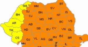 Județul Buzău a intrat sub incidența codului portocaliu de ger