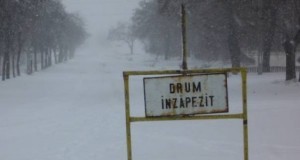 Atentie soferi! S-a inchis si drumul de la Ramnic catre Braila