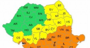 Județul Buzău sub cod portocaliu de ninsori