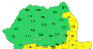 Cod galben de caniculă în week-end