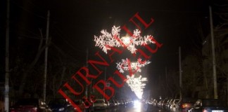 Buzăul, pregătit pentru sărbători. Instalațiile luminoase, deja montate