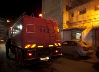Ore de foc pentru pompieri si SMURD