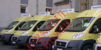 Transportul scolar este pe jumatate autorizat
