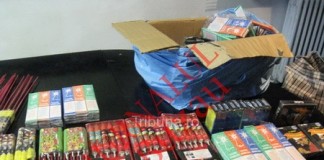 Sute de mii de petarde au fost confiscate de politistii buzoieni de la inceputul sezonului