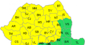 Din nou sub cod galben de vijelii