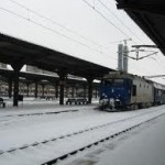 Gerul restricţionează viteza de deplasare a trenurilor de călători
