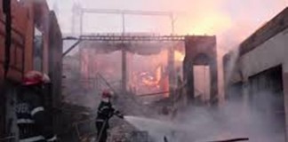 Incendiu la Rotec, în această dimineaţă