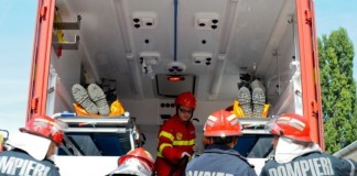 Exercițiu de alarmare! Incendiu de amploare la Spitalul Județean