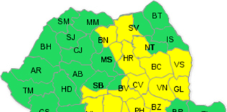 Buzăul, sub cod galben de ploi