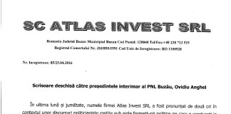 Scrisoare deschisă către președintele interimar al PNL Buzău, Ovidiu Anghel