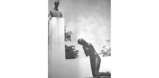 Copia unei statui a lui Brâncuși, furata din Cimitirul Dumbrava, recuperată după 11 ani de la dispariție