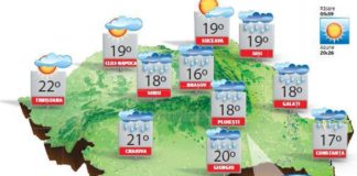 Vreme rece și instabilă cu ploi, descărcări electrice și posibile căderi de grindină | PROGNOZA METEO