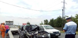 Grav accident rutier la Potarnichesti