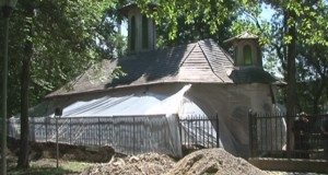 Bisericuţa din Crâng, în renovare
