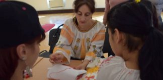 Atelier meșteșugăresc la Muzeul Județean