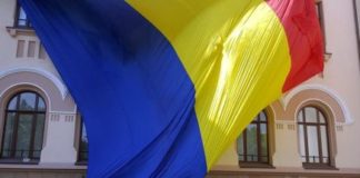 Un tricolor uriaş va acoperi duminică faţada Muzeului Judeţean