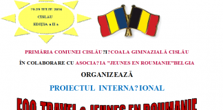 Vară sub semnul voluntariatului, la Cislău