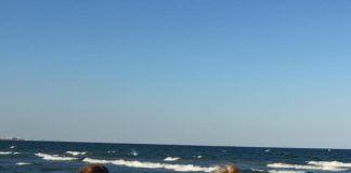 Elena Udrea, la plimbare cu o alta buzoiancă pe malul mării. Vezi aici postarea de pe pagina de socializare