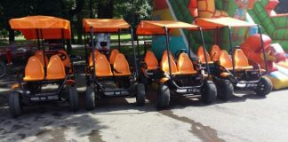 Traseu special prin Parcul Crâng pentru bicicletele în tandem şi carturi