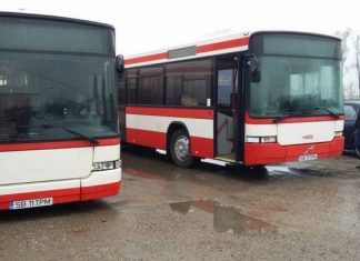 Primele cinci autobuze achiziţionate de TransBus din Olanda au ajuns la Buzău