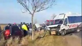 Șoferul vinovat de producerea accidentului de la Crucea Comisoaiei, reținut
