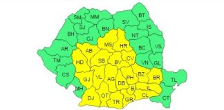 Cod galben de ger până sâmbătă, la Buzău