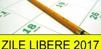 ZILE LIBERE 2017: Românii ar putea avea minivacanţă de PATRU ZILE în ianuarie
