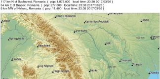 Un cutremur serios a zguduit din nou Vrancea. Vezi aici detalii