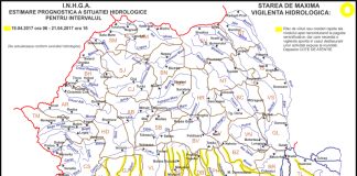 Risc de viituri pe Buzău și Călmățui, în această săptămână