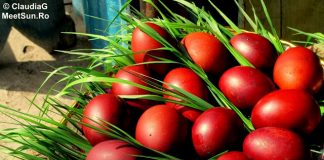 Ouăle roşii, între legendă şi tradiţie