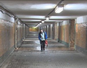 Camere video în pasajul de la Gară