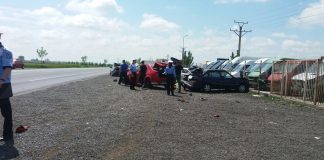 Două accidente succesive pe DN 2 Euro 85. Bilanţ: 4 maşini distruse şi 4 victime