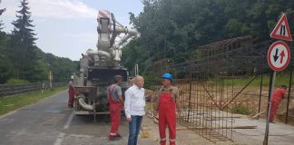 Consiliul Județean a rezolvat problema alunecării de teren de la Poiana Pinului