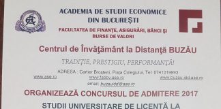 Vezi aici oferta ASE Bucuresti pentru tinerii absolventi buzoieni