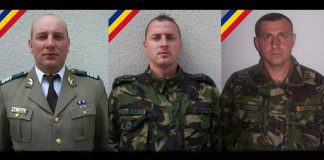Ceremonie de comemorare la Buzău pentru cei trei militari decedaţi în accidentul din judeţul Argeş