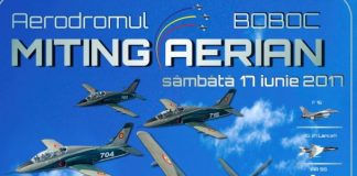 Vezi aici programul mitingului aerian organizat la Boboc!