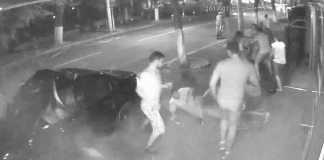 Iată imagini cu accidentul provocat de o tânără pe Bulevardul Bălcescu!