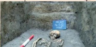 Scheletul unei tinere care a trăit la Curbura Carpaţilor în urmă cu 1.700 de ani, descoperit de arheologii buzoieni