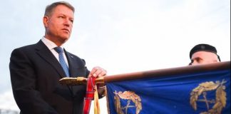 Klaus Iohannis a decorat drapelul de luptă al Diviziei 2 Infanterie Getica