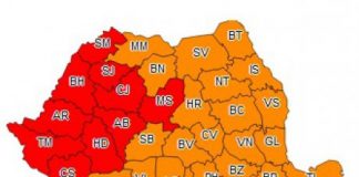 Cod portocaliu de caniculă, în următoarele două zile